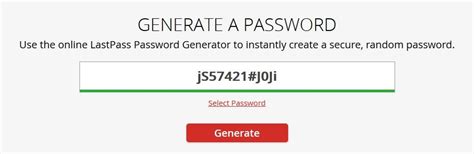 Generate Password .